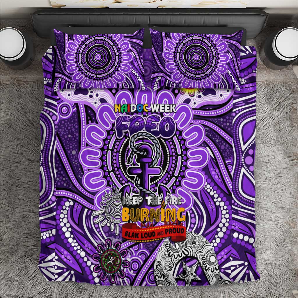 Fremantle Dockers Freo NAIDOC Week 2024 Bedding Set Mascot Football