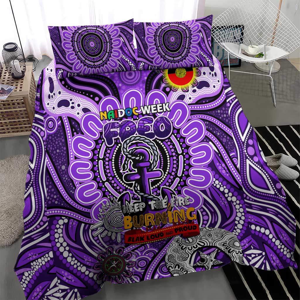 Fremantle Dockers Freo NAIDOC Week 2024 Bedding Set Mascot Football