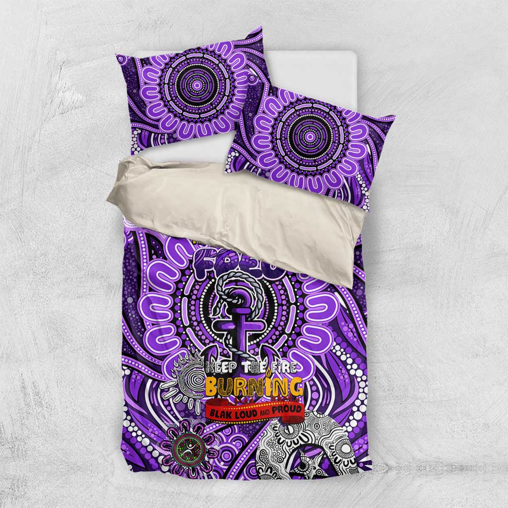 Fremantle Dockers Freo NAIDOC Week 2024 Bedding Set Mascot Football