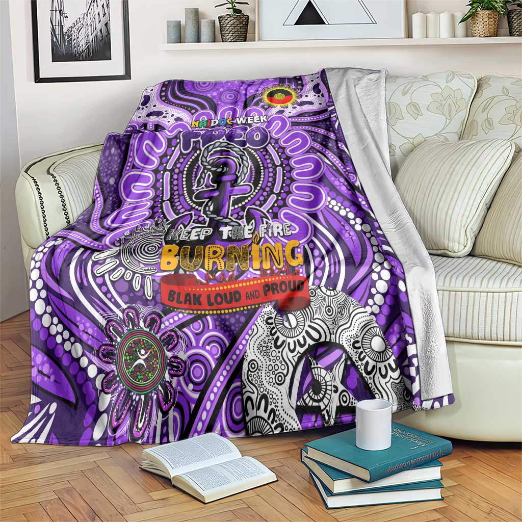 Fremantle Dockers Freo NAIDOC Week 2024 Blanket Mascot Football