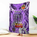 Fremantle Dockers Freo NAIDOC Week 2024 Blanket Mascot Football