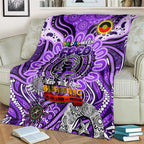 Fremantle Dockers Freo NAIDOC Week 2024 Blanket Mascot Football