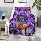 Fremantle Dockers Freo NAIDOC Week 2024 Blanket Mascot Football