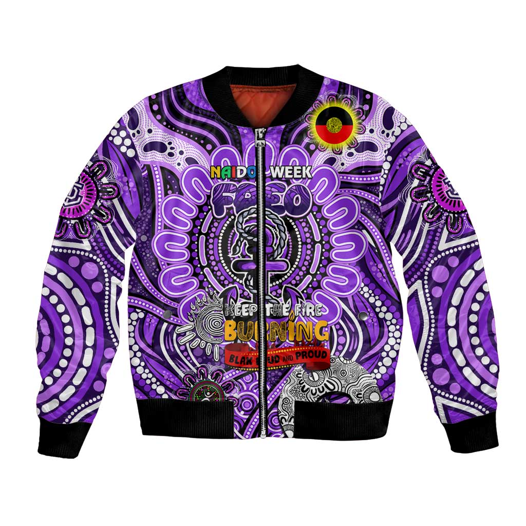 Custom Fremantle Dockers Freo NAIDOC Week 2024 Bomber Jacket Mascot Football