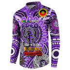 Custom Fremantle Dockers Freo NAIDOC Week 2024 Button Sweatshirt Mascot Football