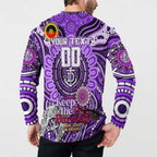 Custom Fremantle Dockers Freo NAIDOC Week 2024 Button Sweatshirt Mascot Football