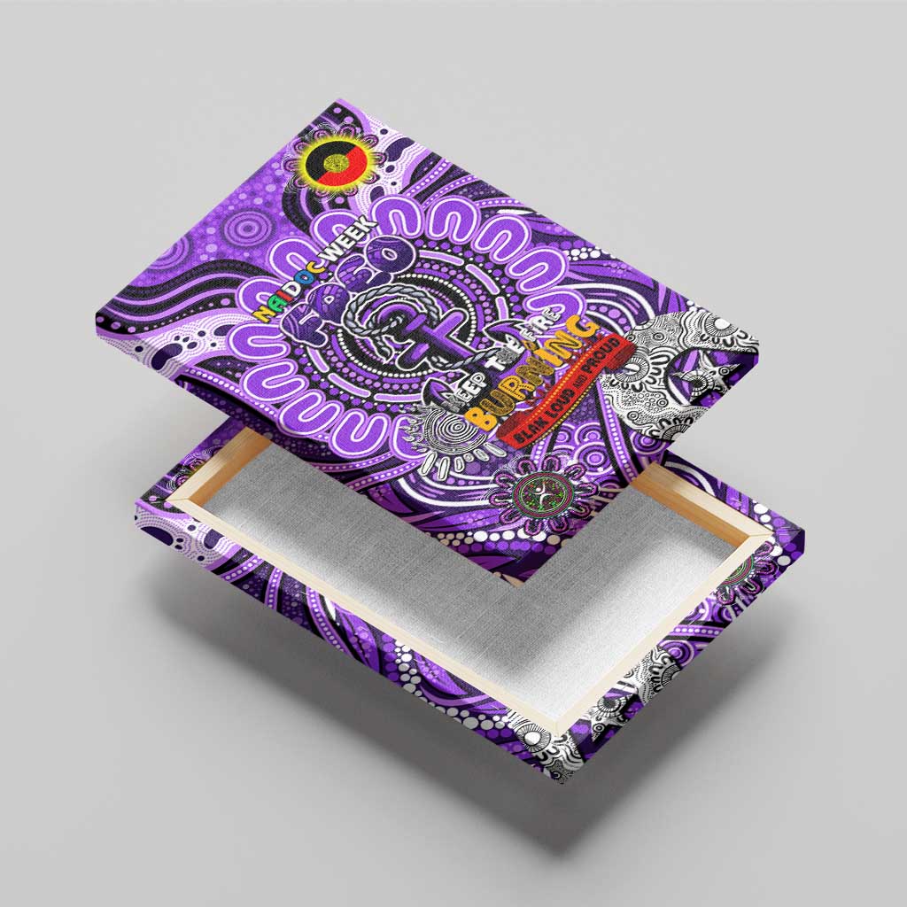 Fremantle Dockers Freo NAIDOC Week 2024 Canvas Wall Art Mascot Football