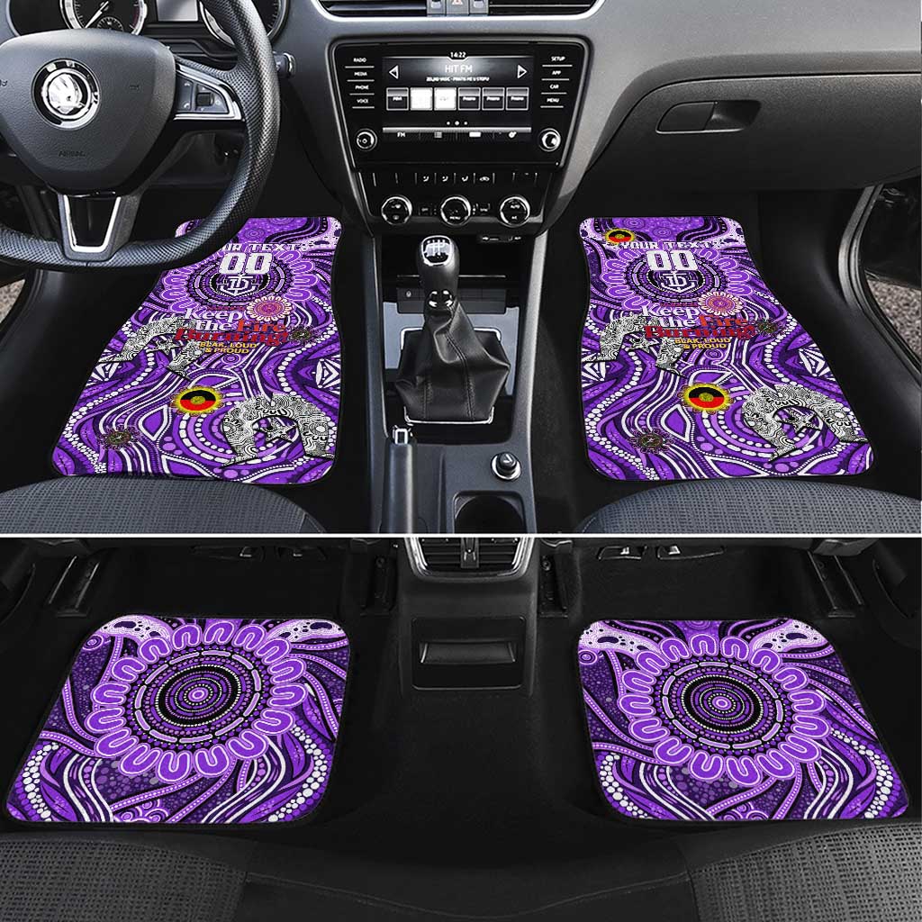 Fremantle Dockers Freo NAIDOC Week 2024 Car Mats Mascot Football