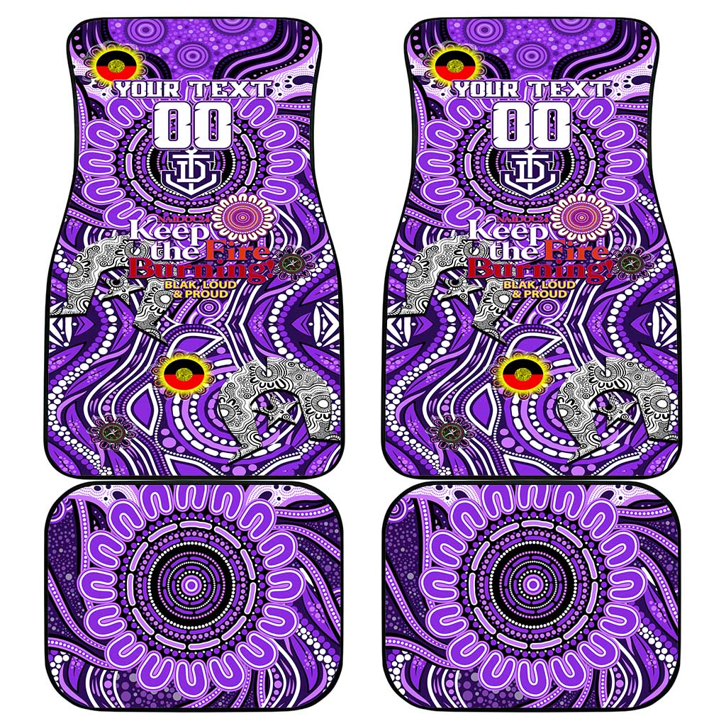 Fremantle Dockers Freo NAIDOC Week 2024 Car Mats Mascot Football