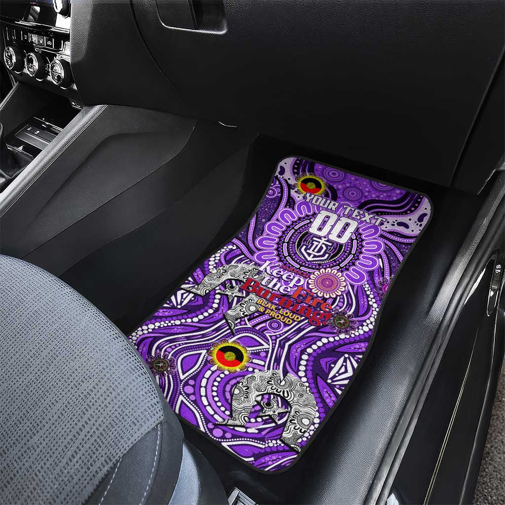 Fremantle Dockers Freo NAIDOC Week 2024 Car Mats Mascot Football