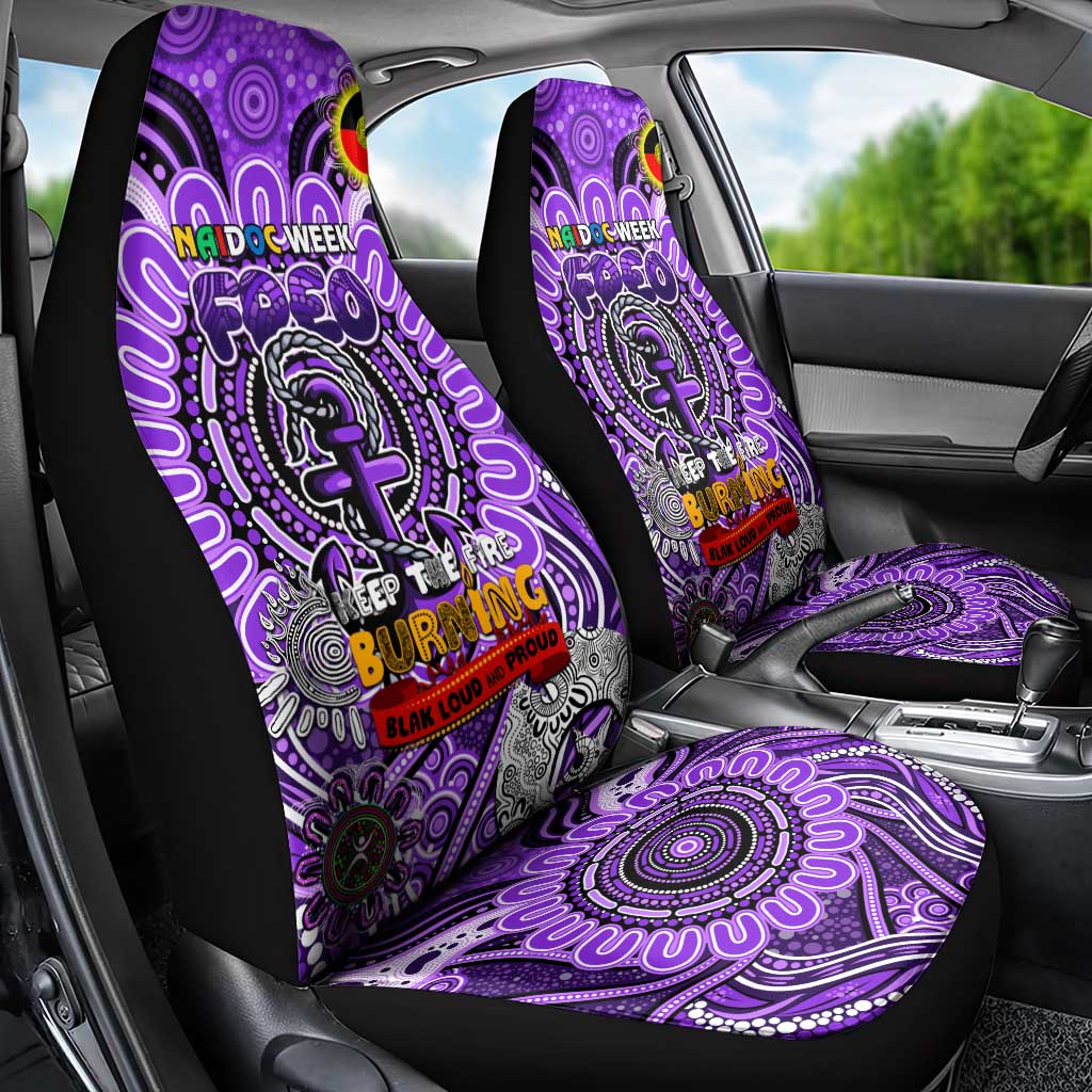 Fremantle Dockers Freo NAIDOC Week 2024 Car Seat Cover Mascot Football