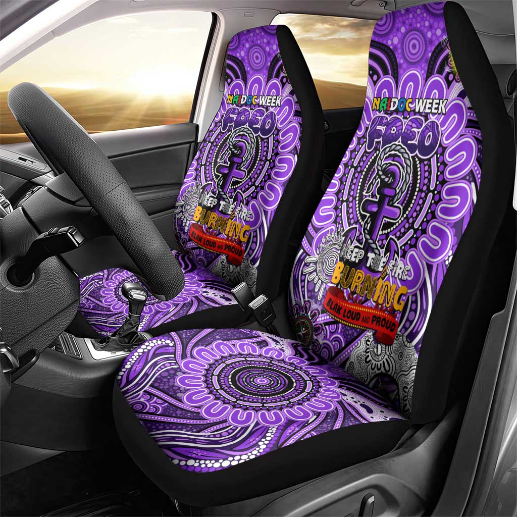 Fremantle Dockers Freo NAIDOC Week 2024 Car Seat Cover Mascot Football