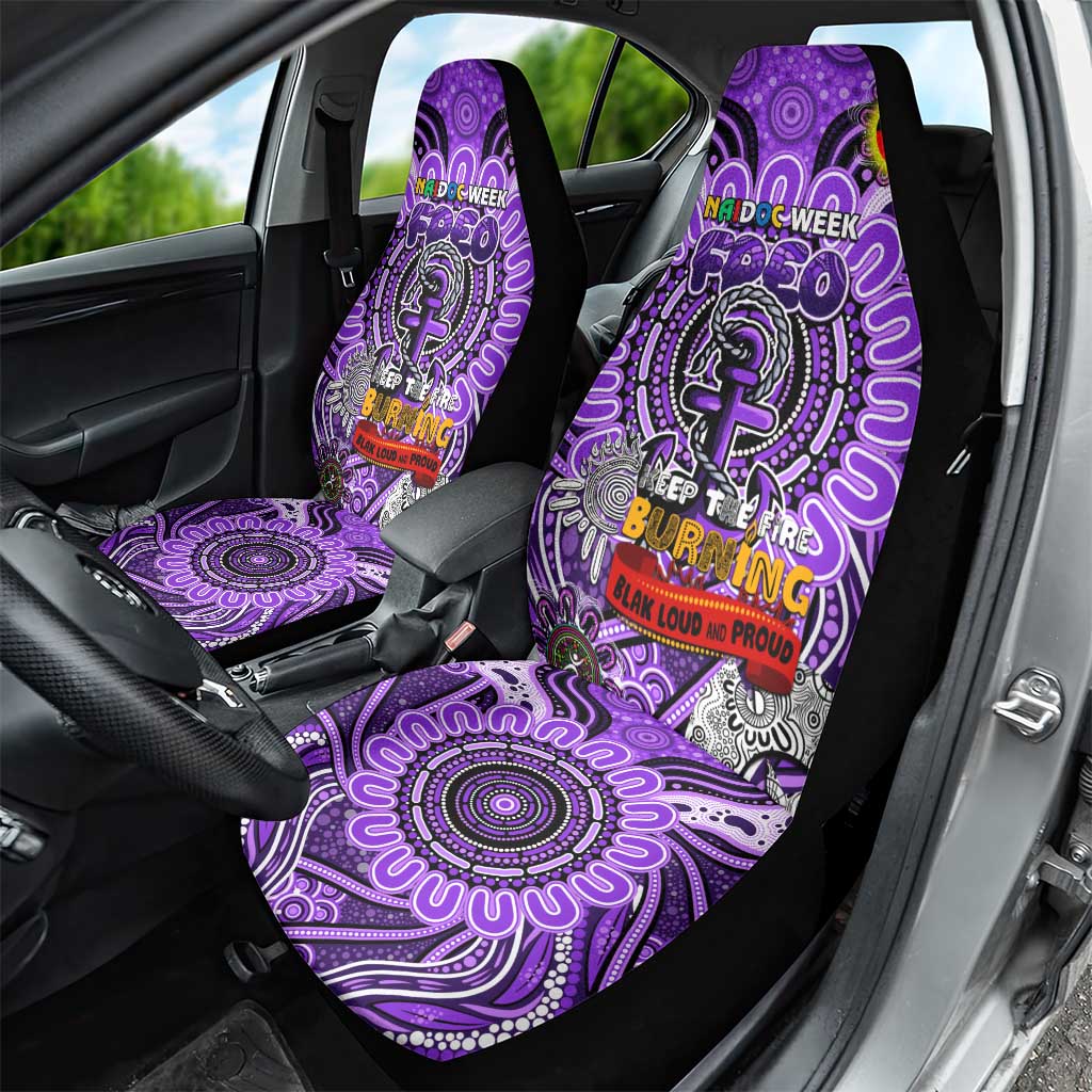 Fremantle Dockers Freo NAIDOC Week 2024 Car Seat Cover Mascot Football