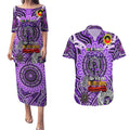 Custom Fremantle Dockers Freo NAIDOC Week 2024 Couples Matching Puletasi and Hawaiian Shirt Mascot Football