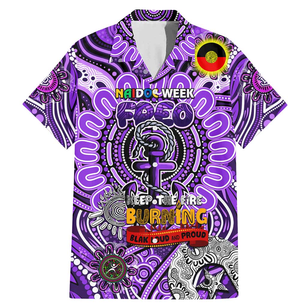 Custom Fremantle Dockers Freo NAIDOC Week 2024 Family Matching Mermaid Dress and Hawaiian Shirt Mascot Football