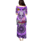 Custom Fremantle Dockers Freo NAIDOC Week 2024 Family Matching Puletasi and Hawaiian Shirt Mascot Football