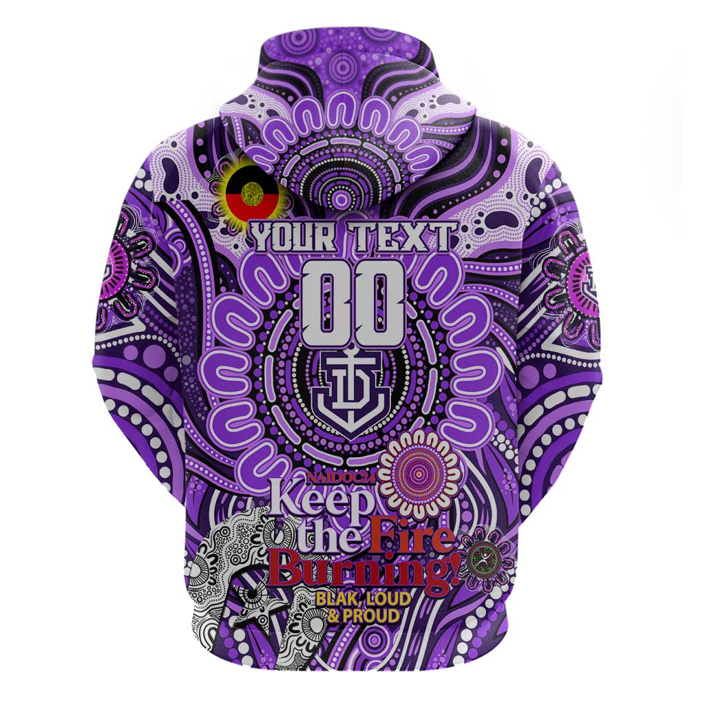 Custom Fremantle Dockers Freo NAIDOC Week 2024 Hoodie Mascot Football