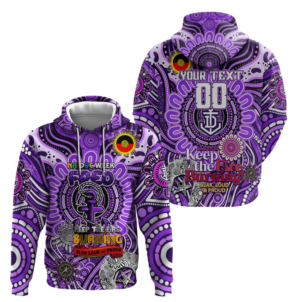 Custom Fremantle Dockers Freo NAIDOC Week 2024 Hoodie Mascot Football