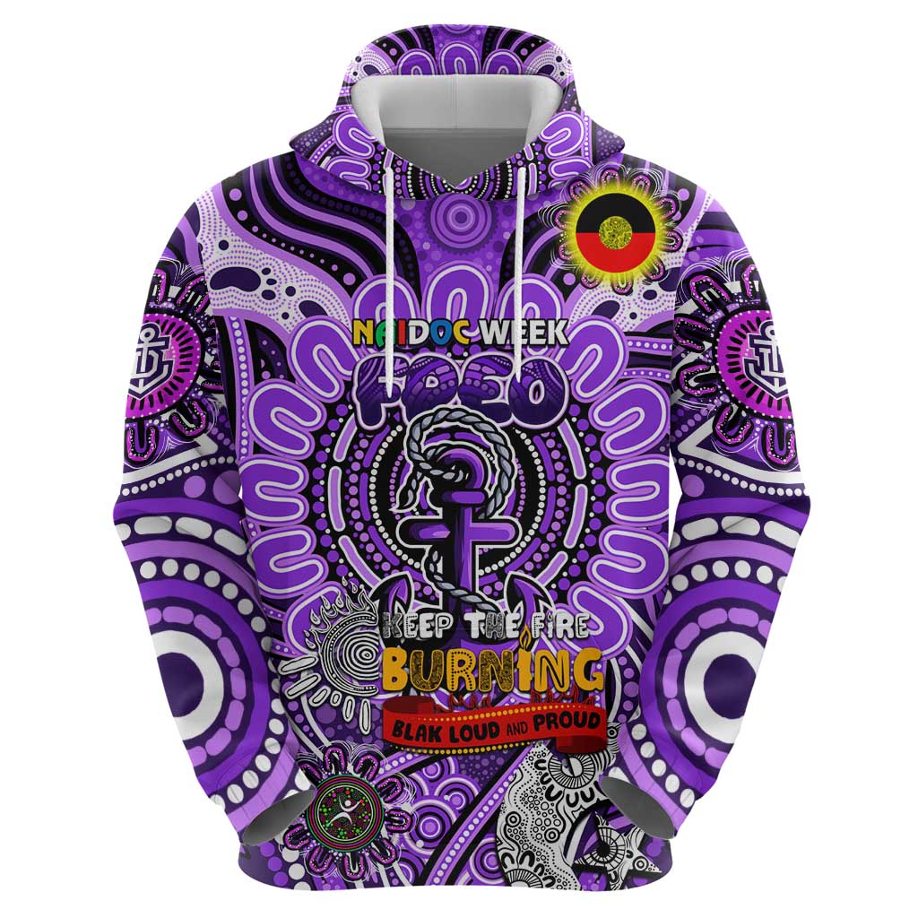 Custom Fremantle Dockers Freo NAIDOC Week 2024 Hoodie Mascot Football