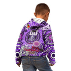 Custom Fremantle Dockers Freo NAIDOC Week 2024 Kid Hoodie Mascot Football