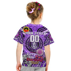 Custom Fremantle Dockers Freo NAIDOC Week 2024 Kid T Shirt Mascot Football