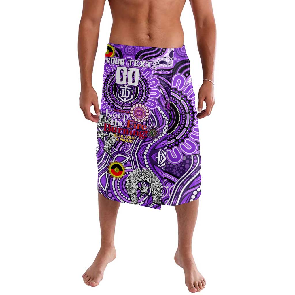 Custom Fremantle Dockers Freo NAIDOC Week 2024 Lavalava Mascot Football