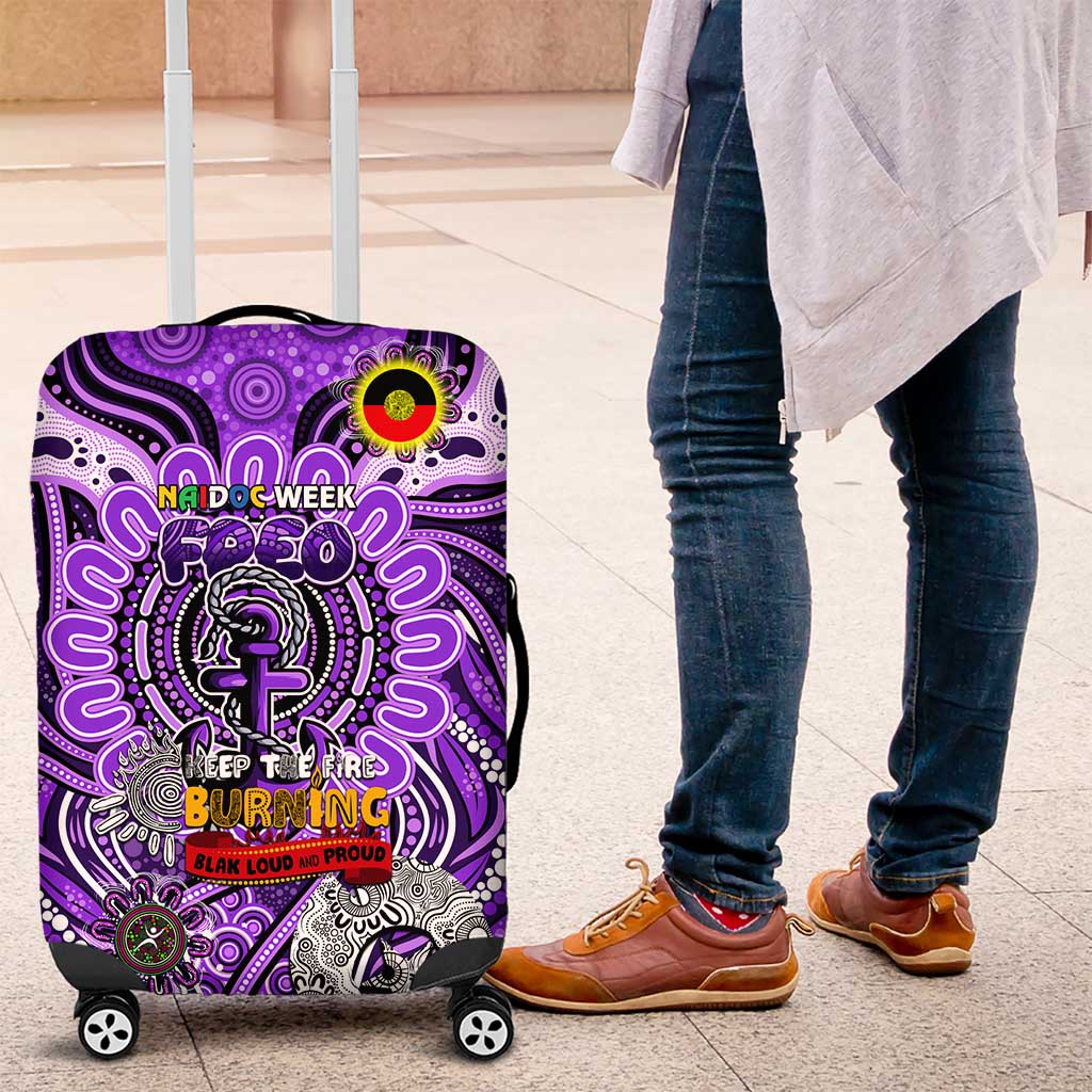 Fremantle Dockers Freo NAIDOC Week 2024 Luggage Cover Mascot Football