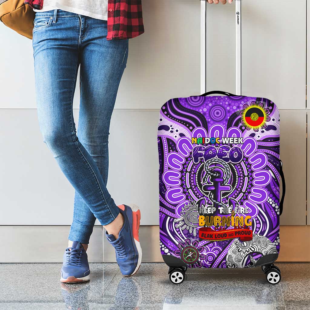Fremantle Dockers Freo NAIDOC Week 2024 Luggage Cover Mascot Football