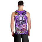Custom Fremantle Dockers Freo NAIDOC Week 2024 Men Tank Top Mascot Football