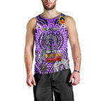 Custom Fremantle Dockers Freo NAIDOC Week 2024 Men Tank Top Mascot Football