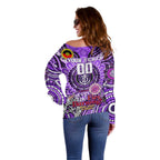 Custom Fremantle Dockers Freo NAIDOC Week 2024 Off Shoulder Sweater Mascot Football