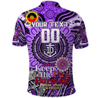 Custom Fremantle Dockers Freo NAIDOC Week 2024 Polo Shirt Mascot Football