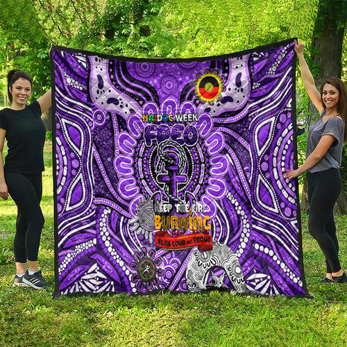 Fremantle Dockers Freo NAIDOC Week 2024 Quilt Mascot Football