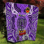 Fremantle Dockers Freo NAIDOC Week 2024 Quilt Mascot Football