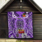 Fremantle Dockers Freo NAIDOC Week 2024 Quilt Mascot Football