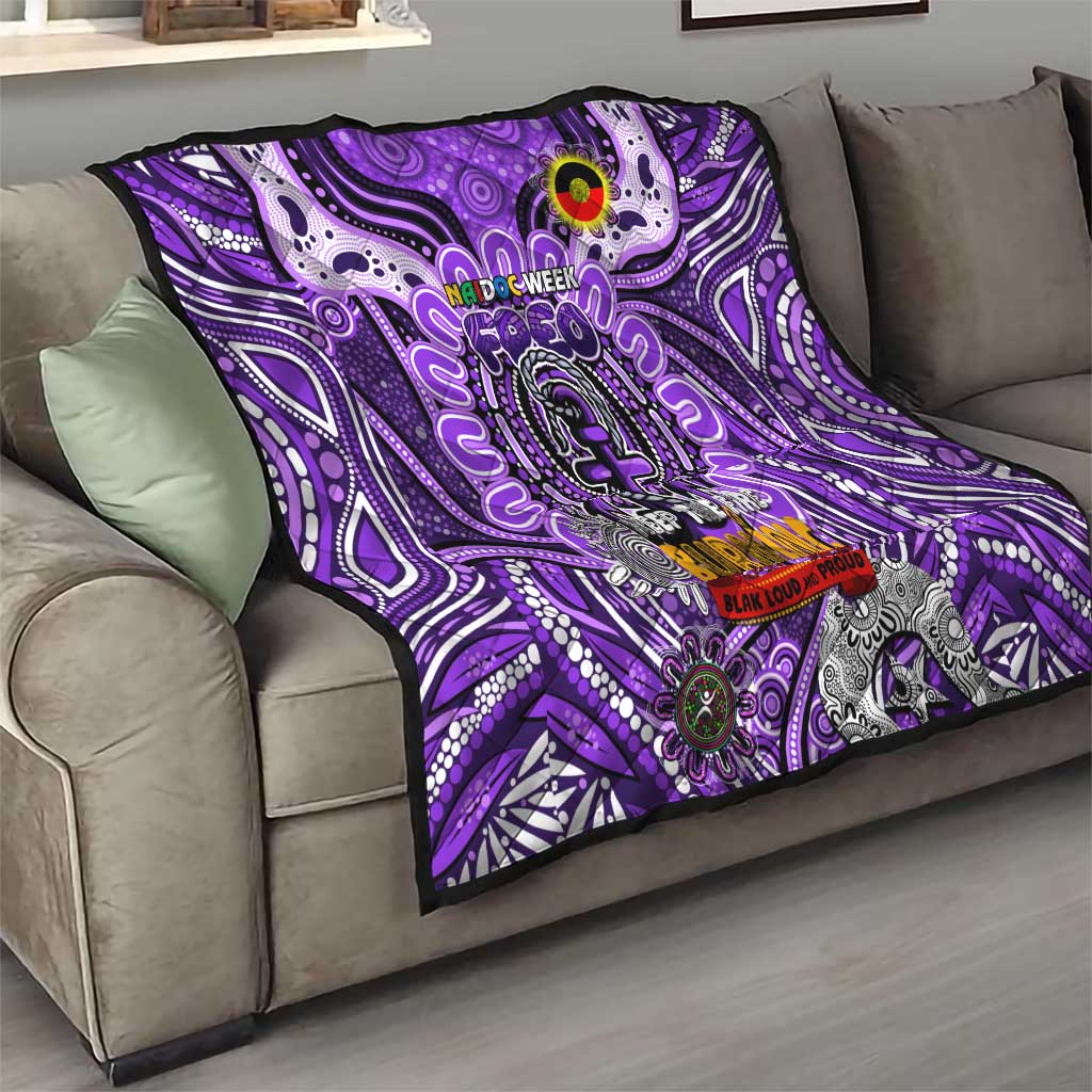 Fremantle Dockers Freo NAIDOC Week 2024 Quilt Mascot Football