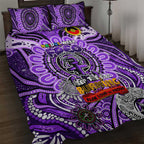 Fremantle Dockers Freo NAIDOC Week 2024 Quilt Bed Set Mascot Football