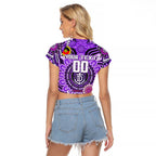 Custom Fremantle Dockers Freo NAIDOC Week 2024 Raglan Cropped T Shirt Mascot Football