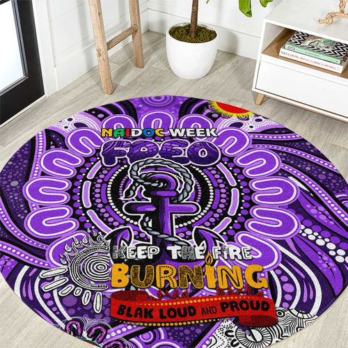 Fremantle Dockers Freo NAIDOC Week 2024 Round Carpet Mascot Football