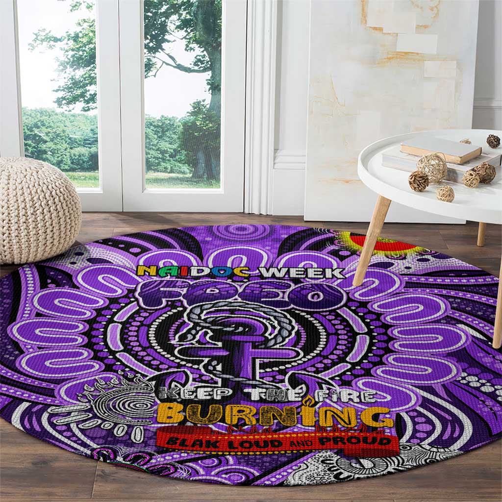 Fremantle Dockers Freo NAIDOC Week 2024 Round Carpet Mascot Football