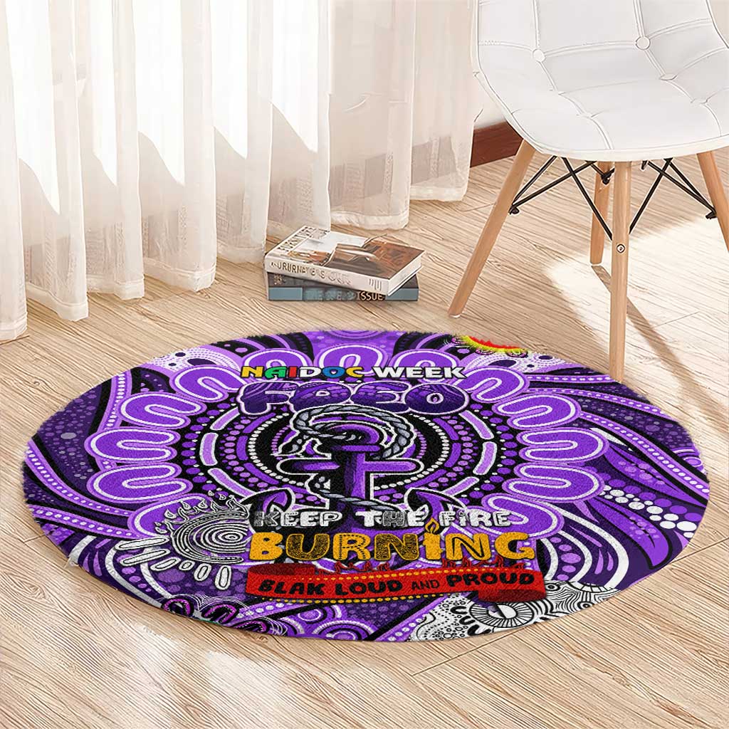 Fremantle Dockers Freo NAIDOC Week 2024 Round Carpet Mascot Football