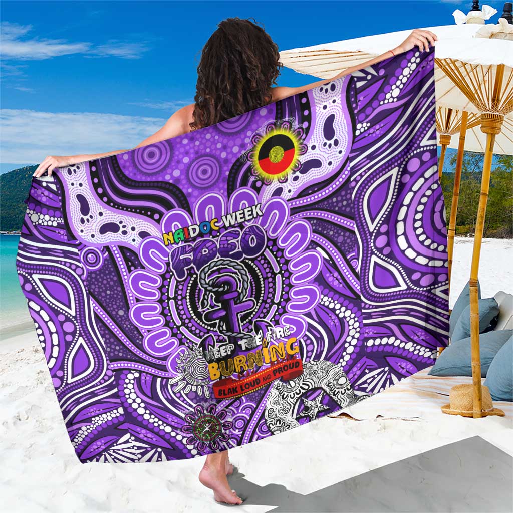 Fremantle Dockers Freo NAIDOC Week 2024 Sarong Mascot Football