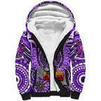 Custom Fremantle Dockers Freo NAIDOC Week 2024 Sherpa Hoodie Mascot Football