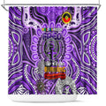 Fremantle Dockers Freo NAIDOC Week 2024 Shower Curtain Mascot Football
