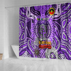 Fremantle Dockers Freo NAIDOC Week 2024 Shower Curtain Mascot Football