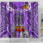 Fremantle Dockers Freo NAIDOC Week 2024 Shower Curtain Mascot Football