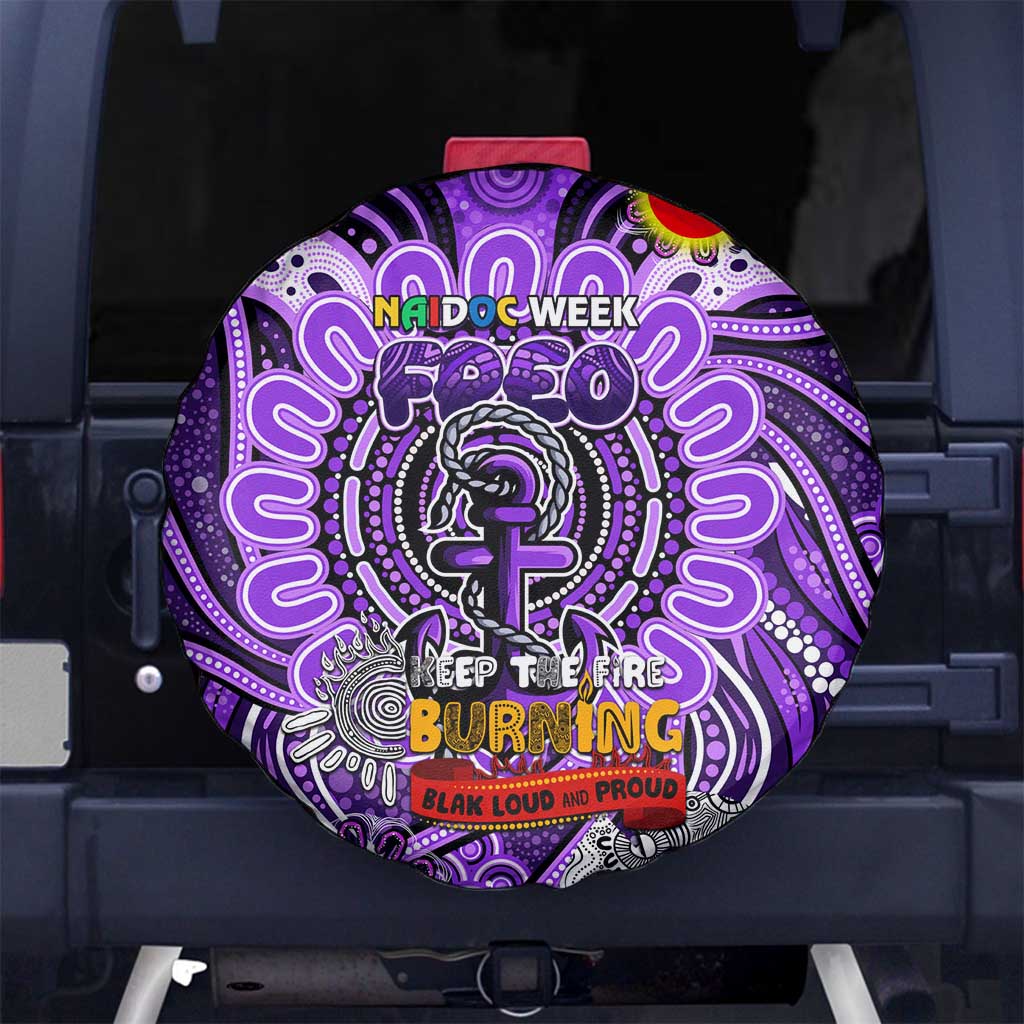 Fremantle Dockers Freo NAIDOC Week 2024 Spare Tire Cover Mascot Football