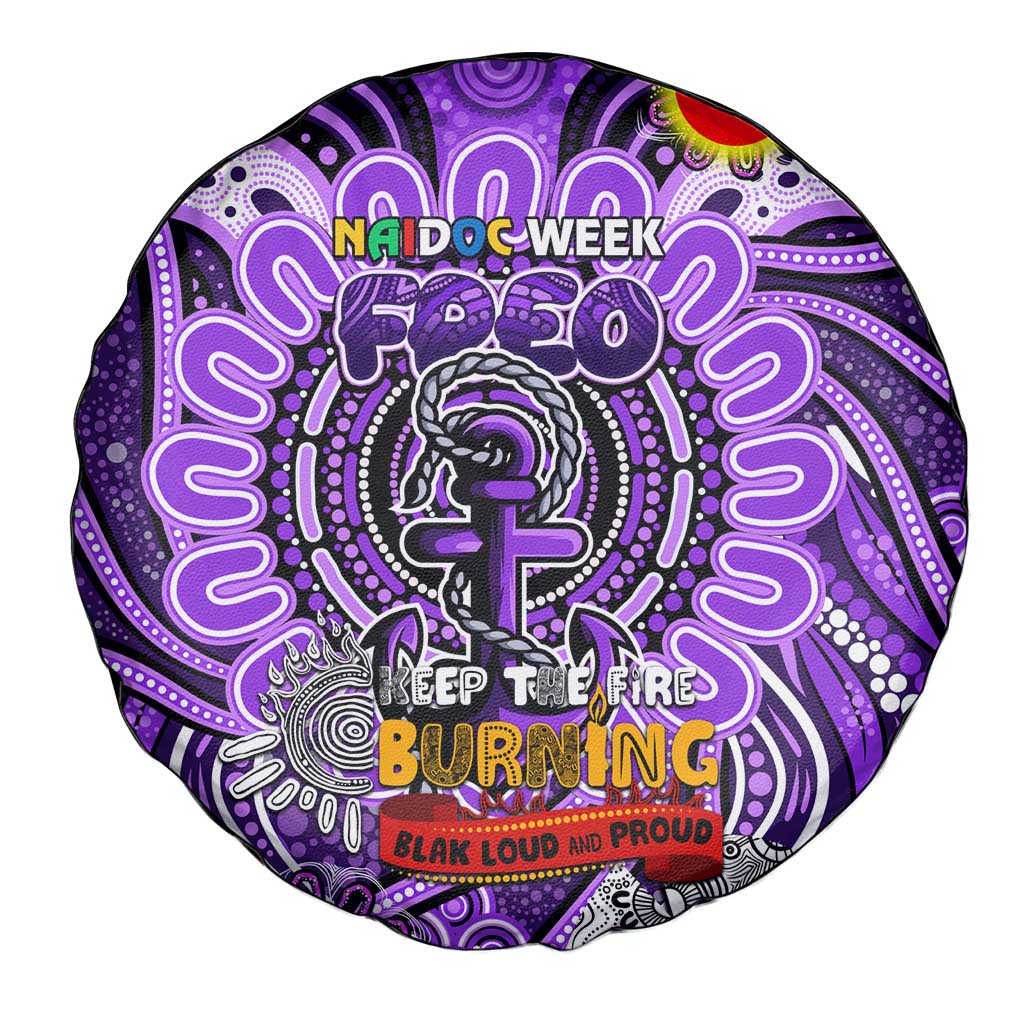 Fremantle Dockers Freo NAIDOC Week 2024 Spare Tire Cover Mascot Football