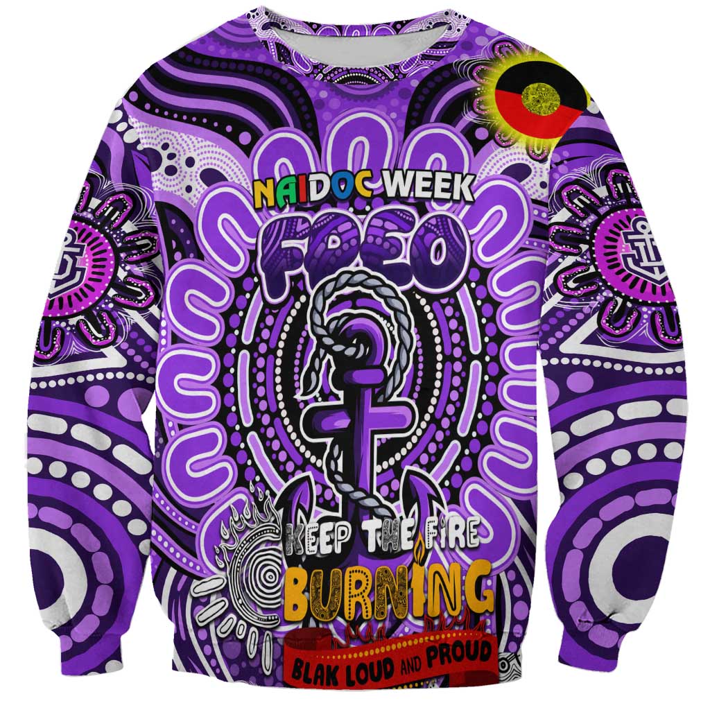 Custom Fremantle Dockers Freo NAIDOC Week 2024 Sweatshirt Mascot Football