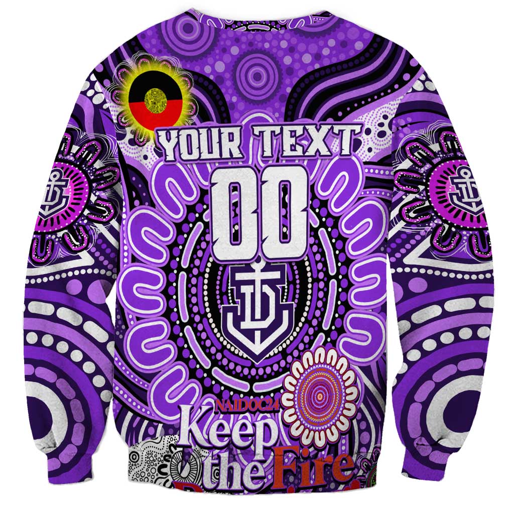 Custom Fremantle Dockers Freo NAIDOC Week 2024 Sweatshirt Mascot Football